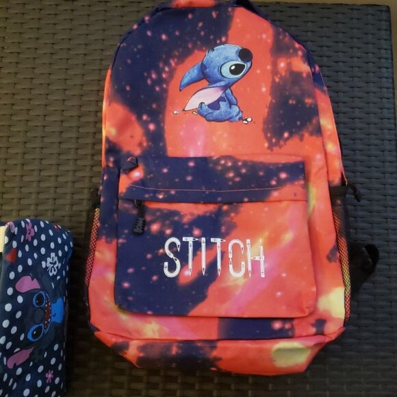 NWOT Disney Stitch backpack and lunchbox set - Picture 2 of 7